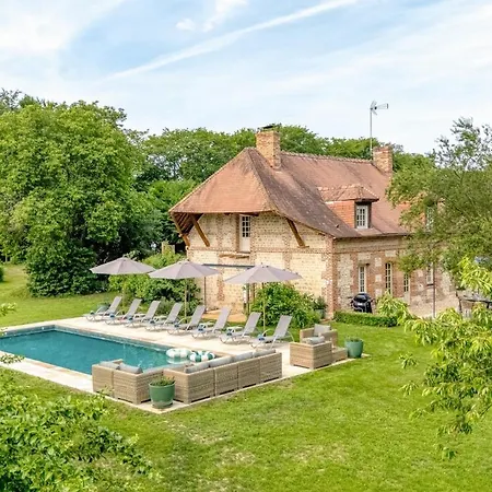 La Maison Du Commandant - Nature & Elegance Au Coeur De La Normandie Semesterbostad